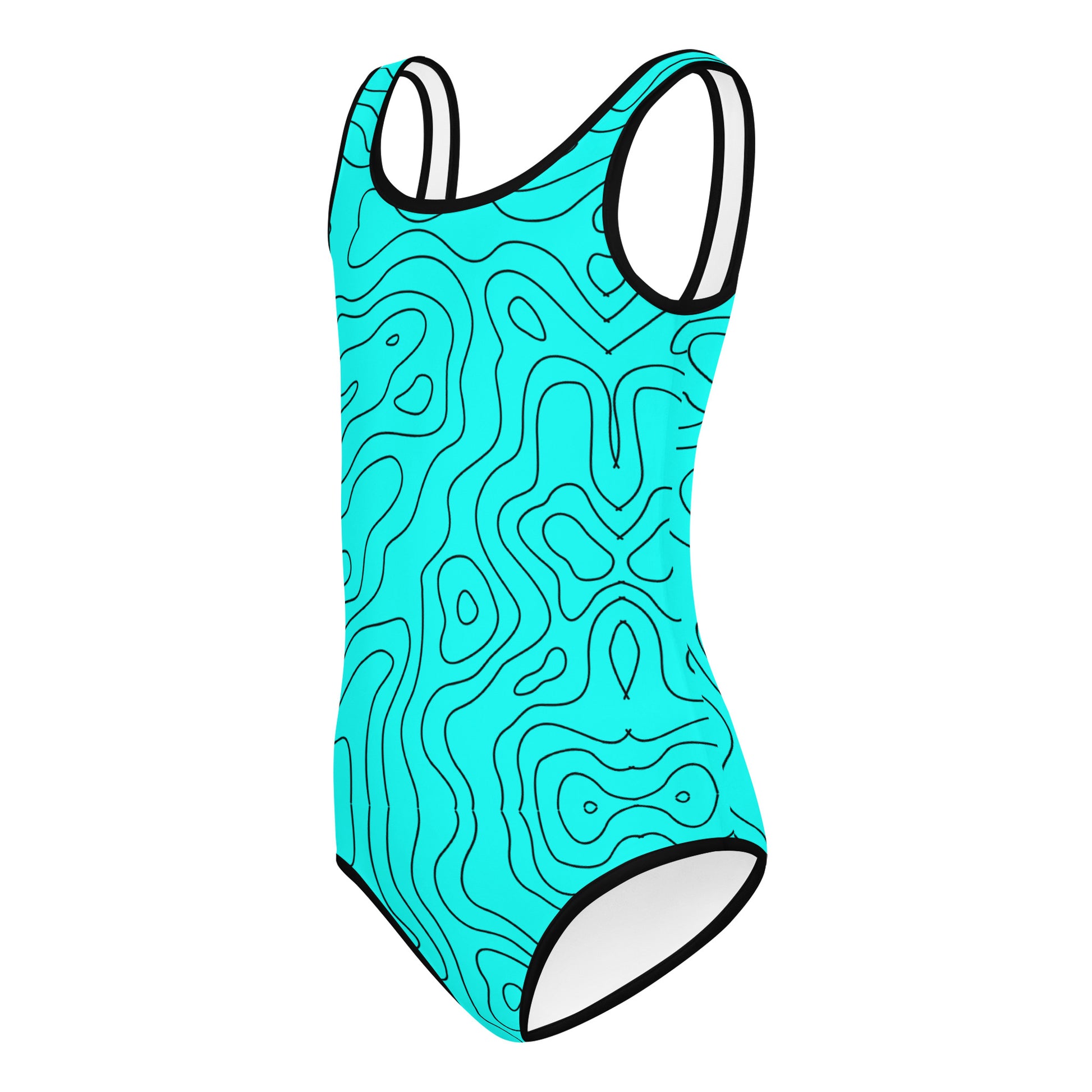 Blue Abyss Girl's Swimsuit - FLAKOUT