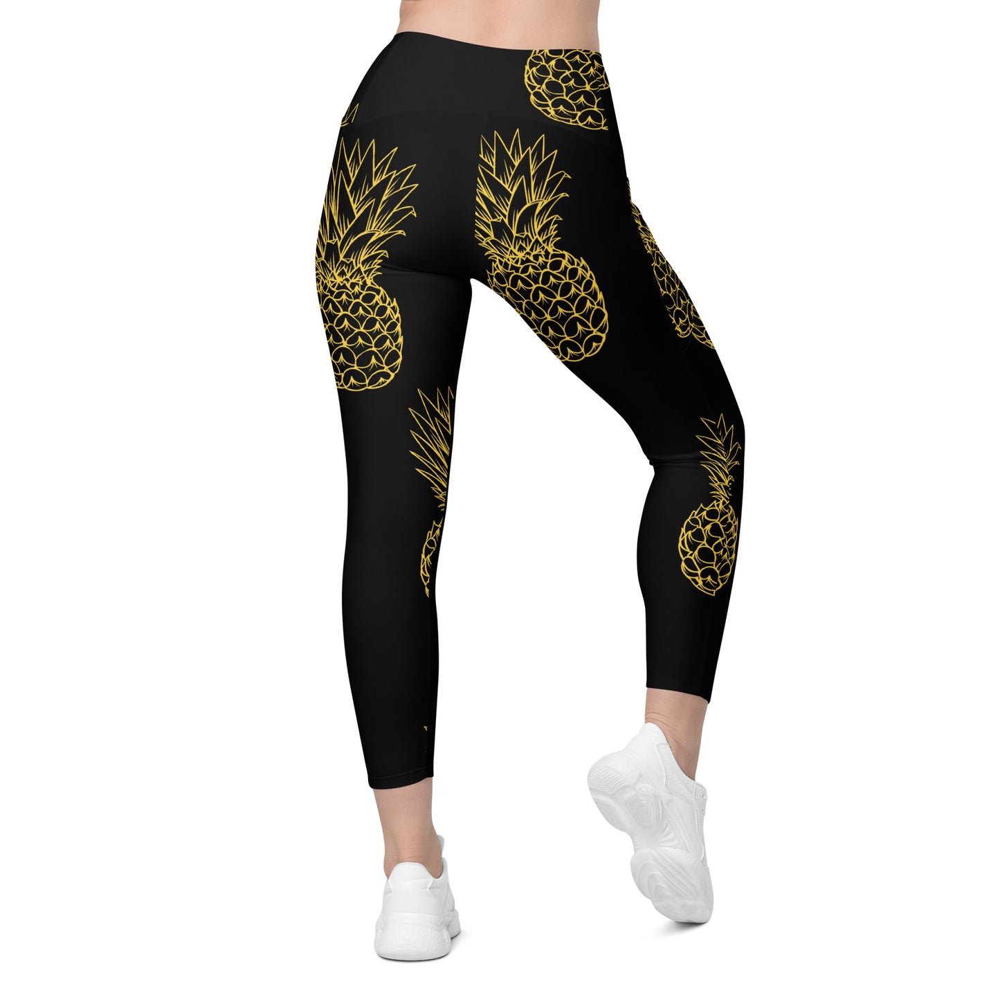 Pineapple Bliss Women's Leggings With Pockets - FLAKOUT