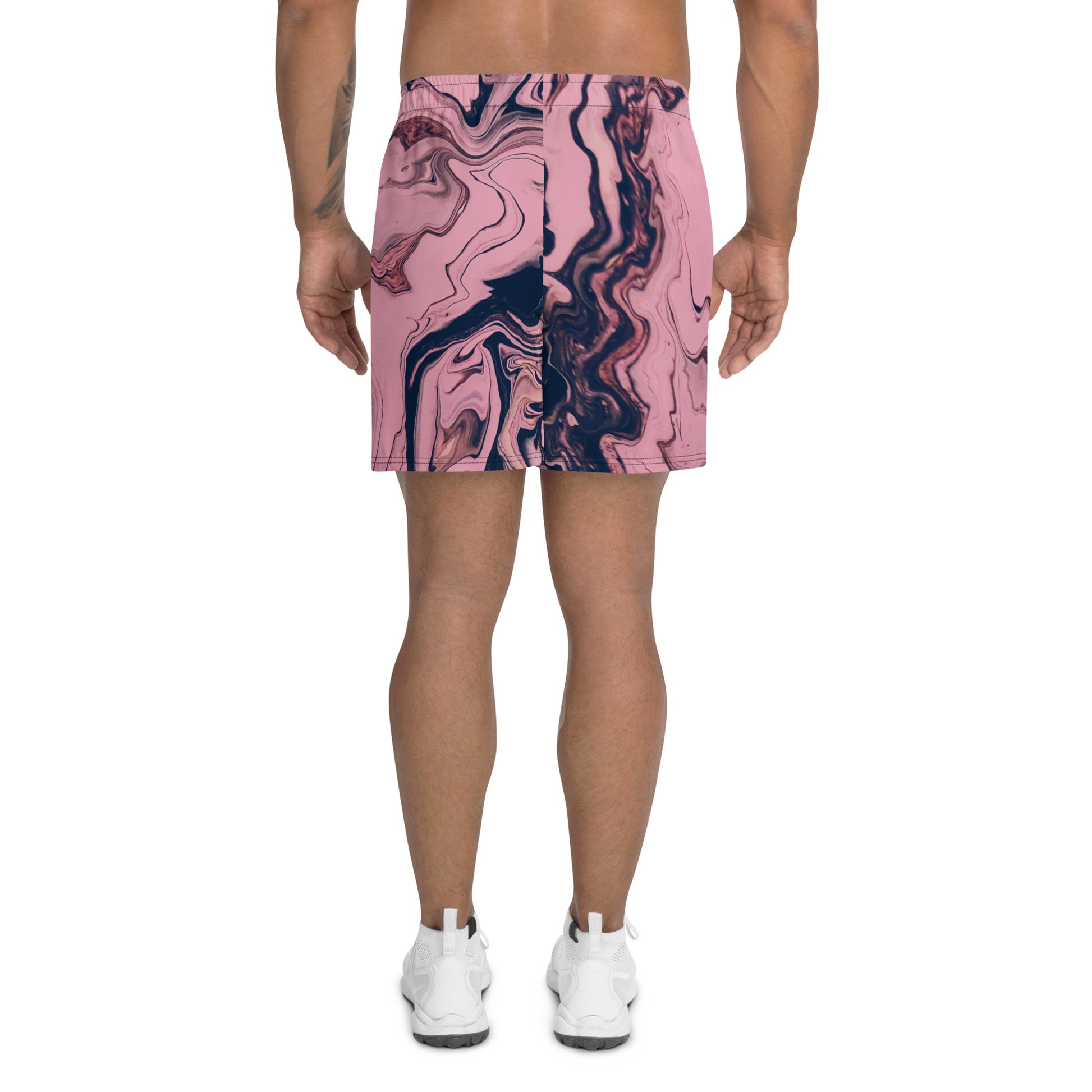 Azure Twilight Men's Swim - Athletic Shorts - FLAKOUT