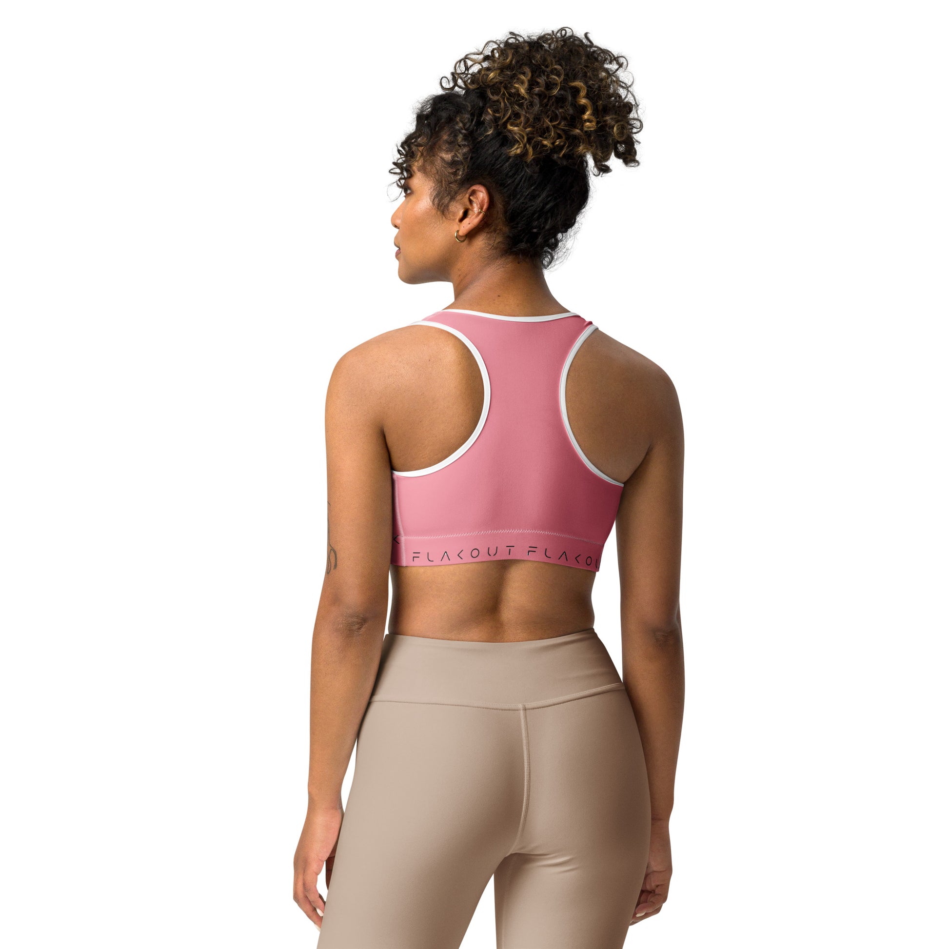 Cotton Candy Women's Sports Performance Bra - FLAKOUT