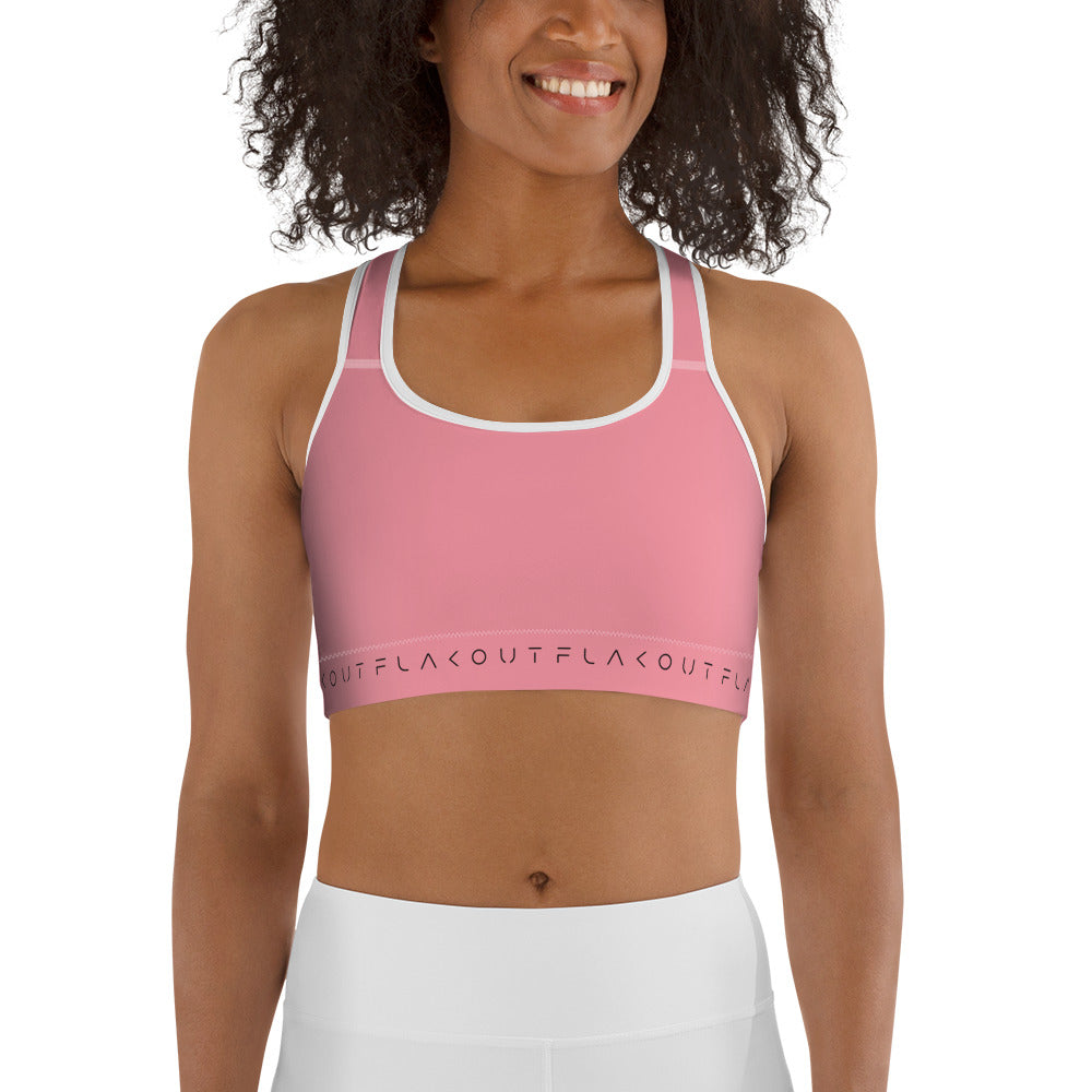 Cotton Candy Women's Sports Performance Bra - FLAKOUT