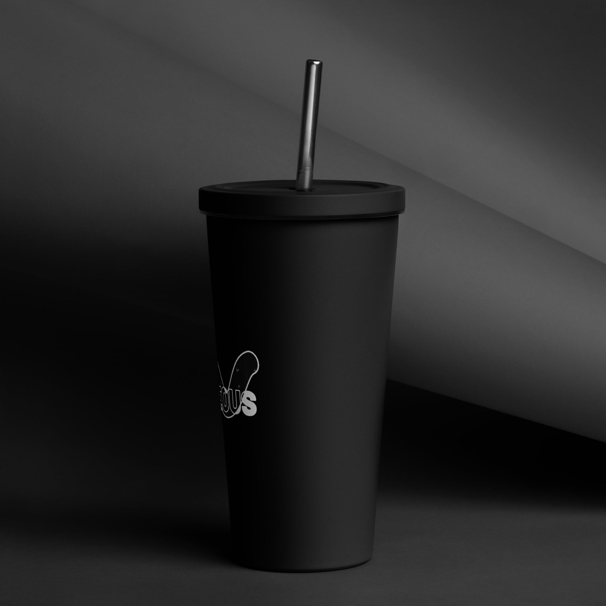 Gorgeous Opulent Allure Insulated Tumbler With A Straw - FLAKOUT