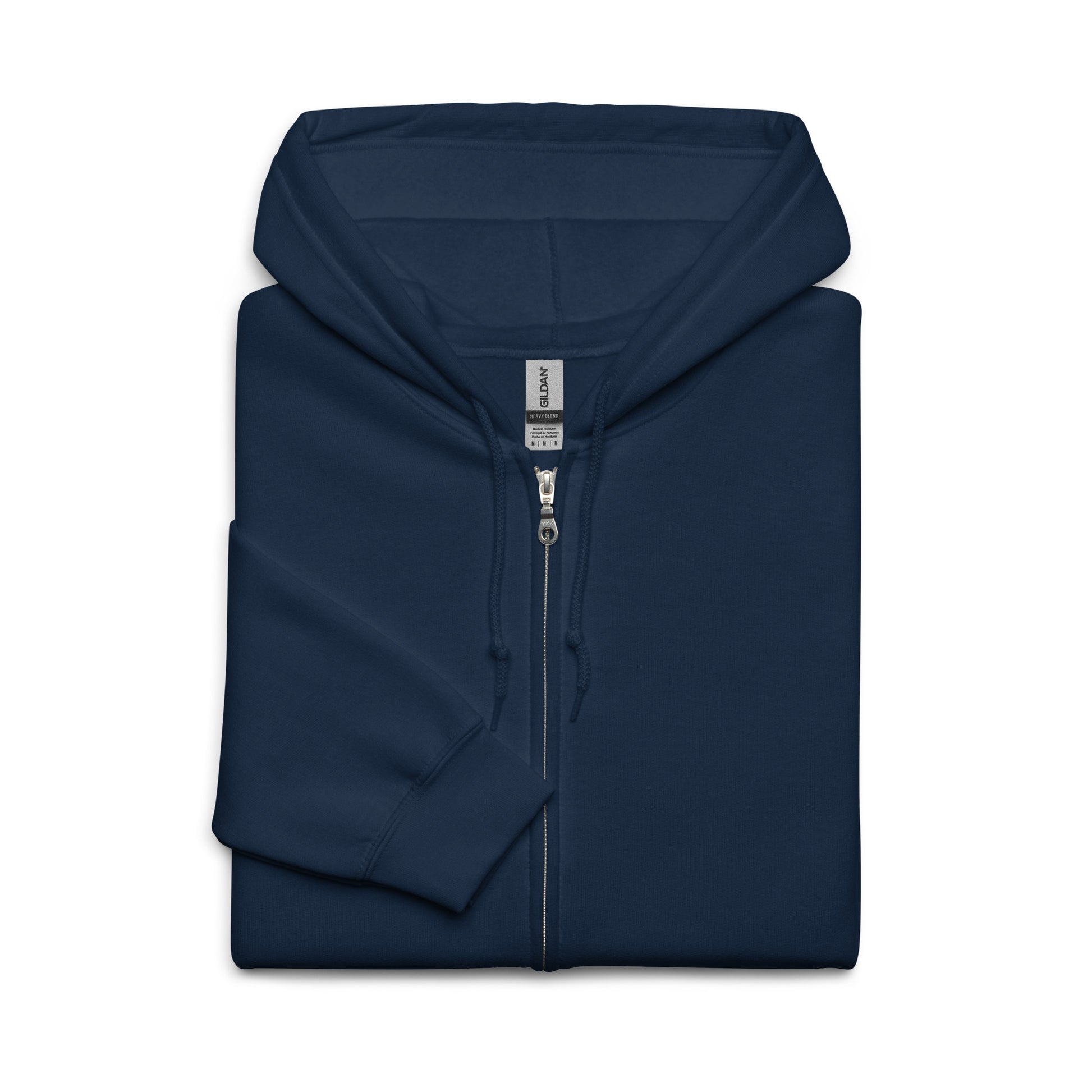 Flakout. Heavy Harmony Fusion Zip Hoodie - Navy - FLAKOUT