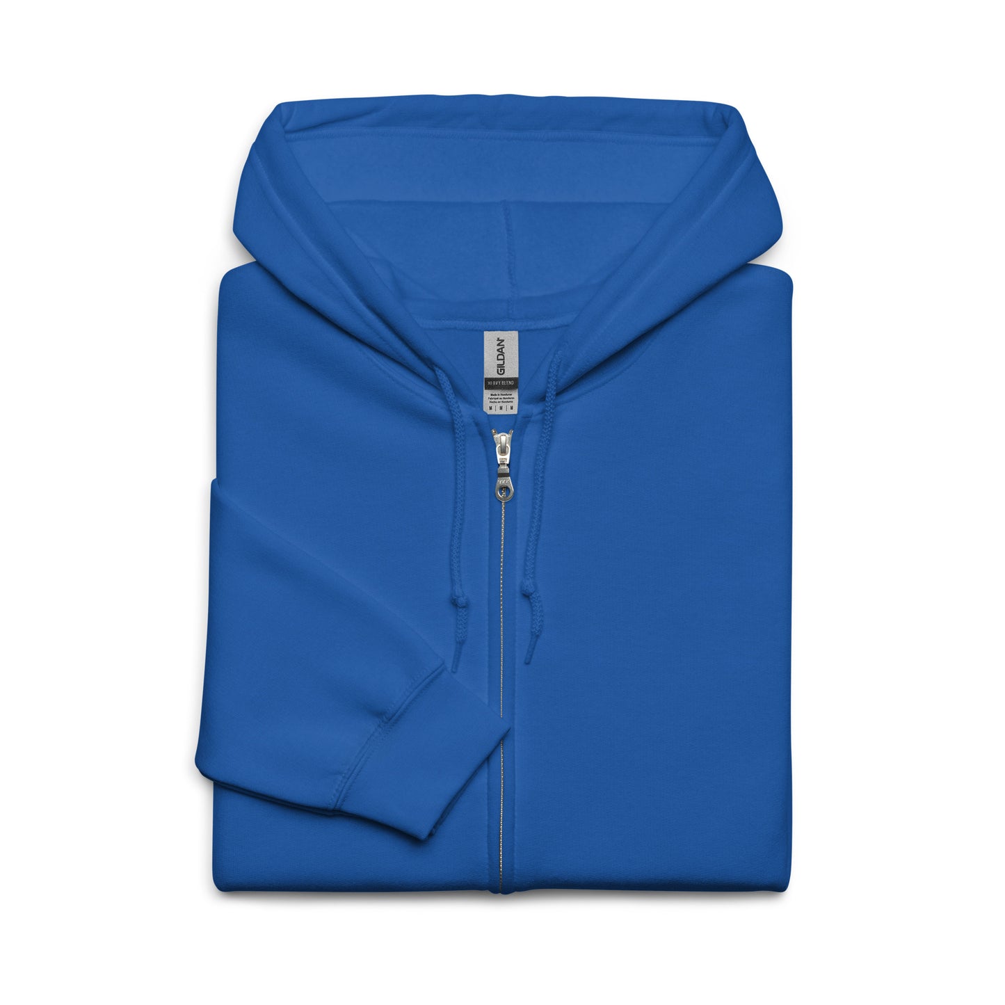 Echoes Of Dejavu Heavy Harmony Fusion Zip Hoodie - Royal - FLAKOUT