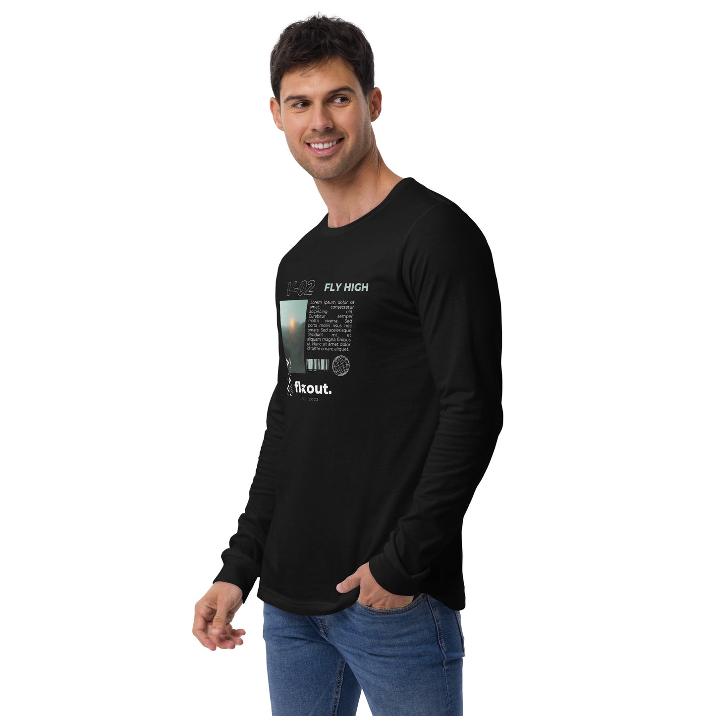 Fly High Voyager Long Sleeve Tee - FLAKOUT