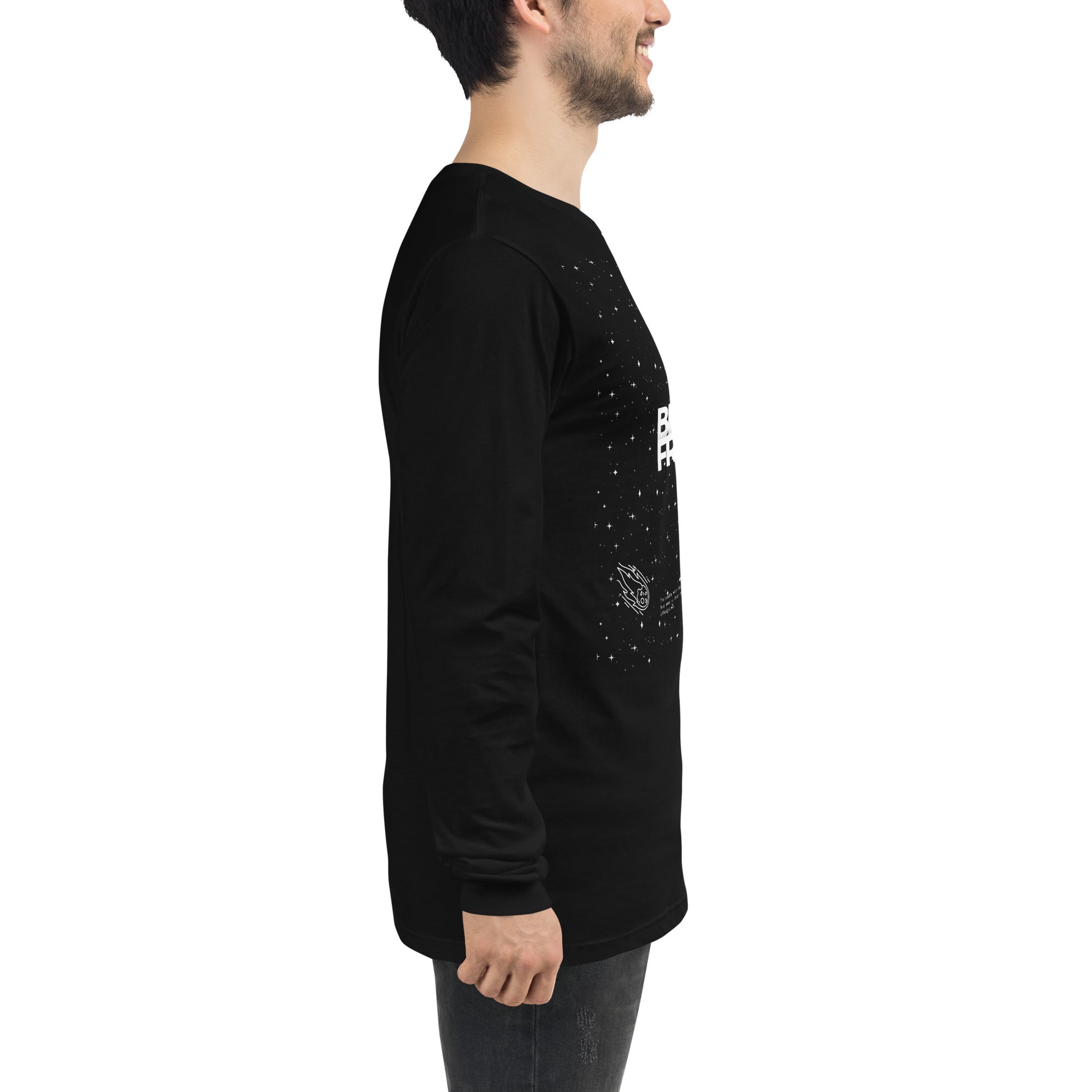 Be Free On Outer Orbit Long Sleeve Tee - FLAKOUT