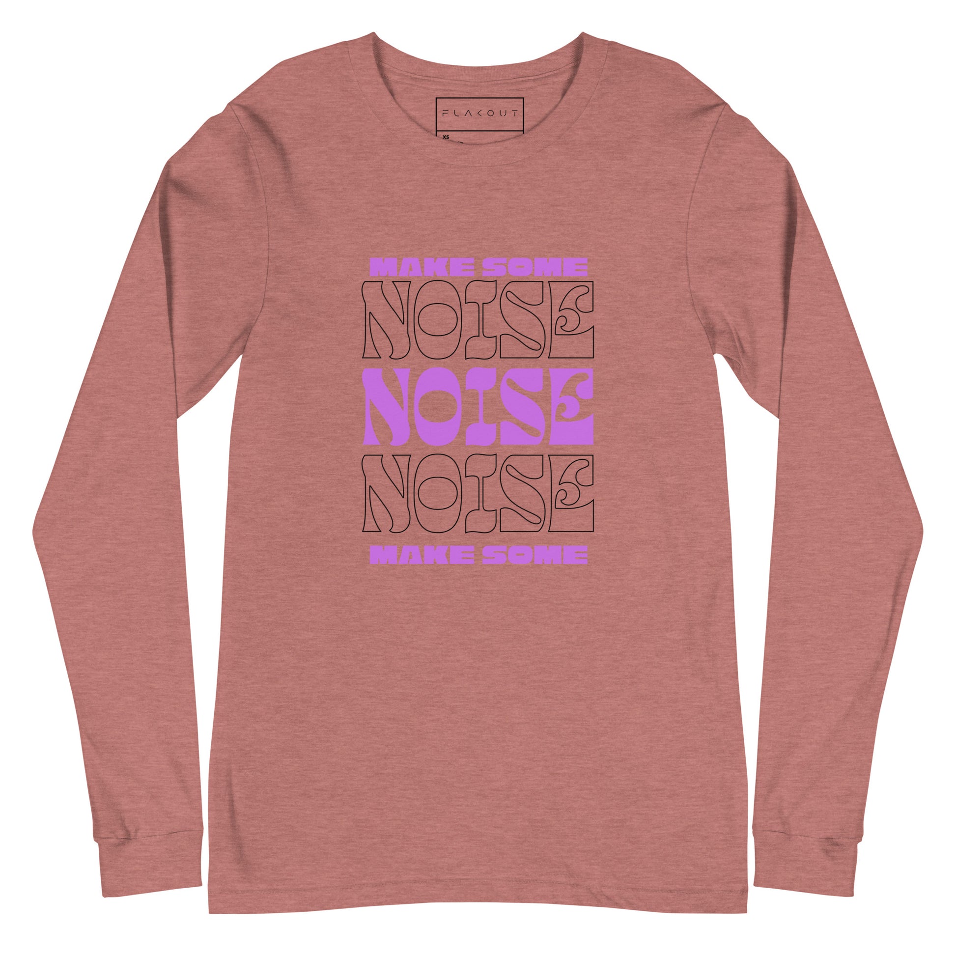 Resonance Make Some Noise Swagger Long Sleeve Tee - FLAKOUT