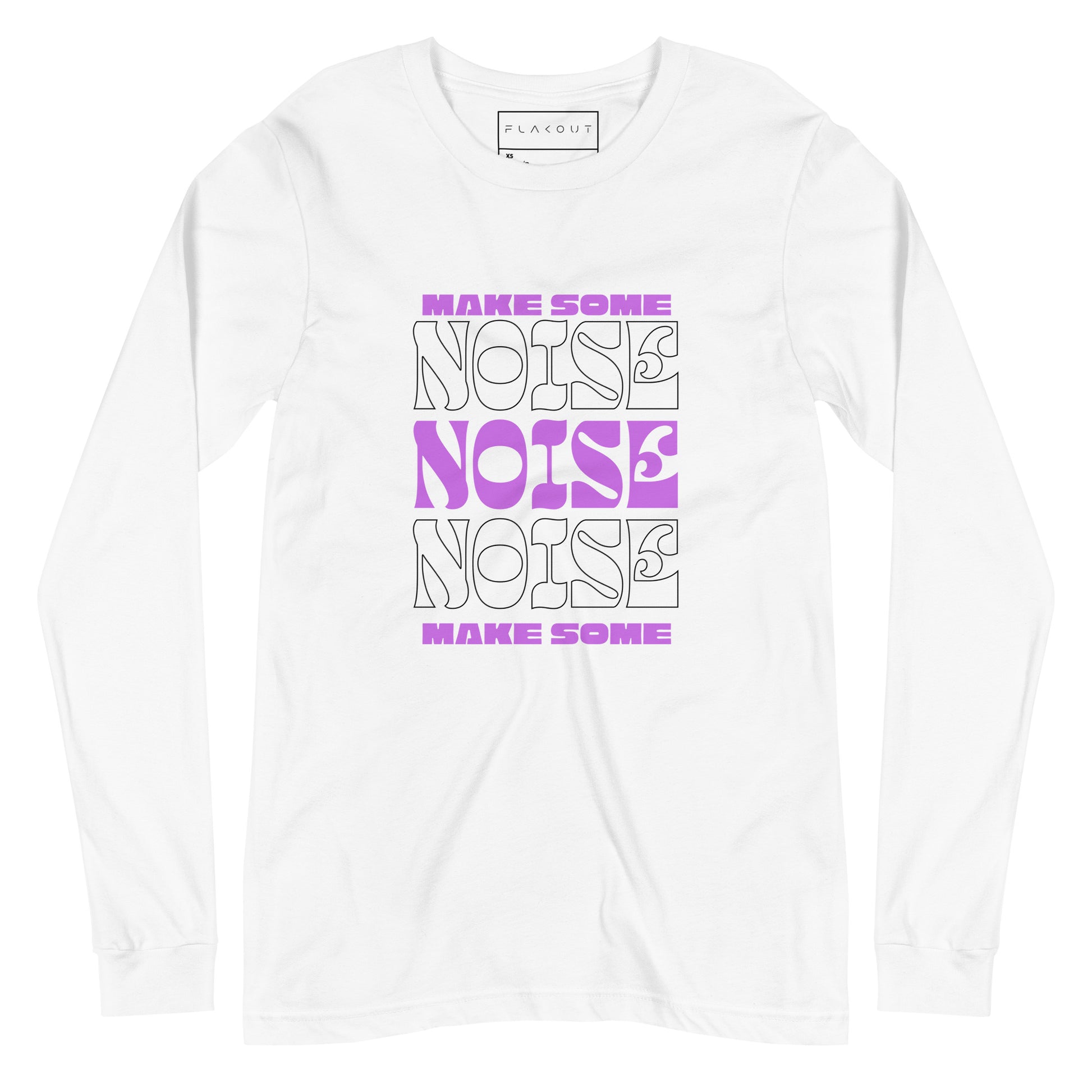 Resonance Make Some Noise Swagger Long Sleeve Tee - FLAKOUT