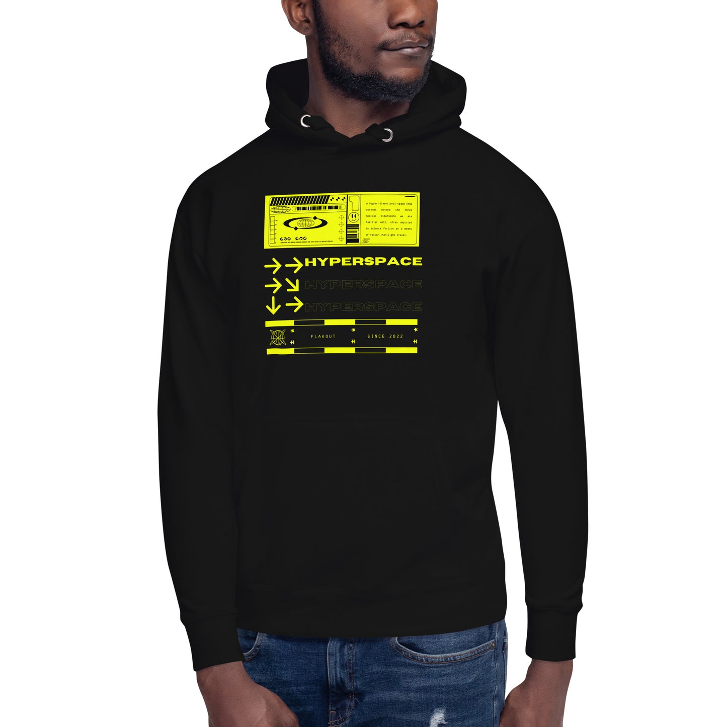 Hyperspace Unisex Hoodie - FLAKOUT