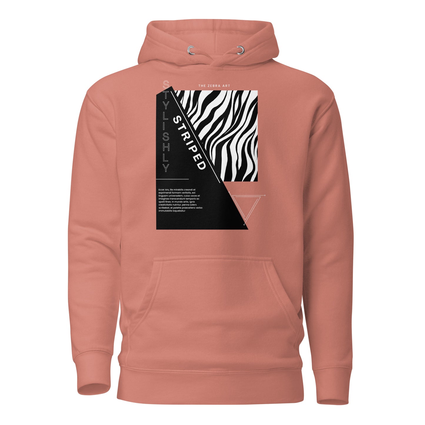 The Zebra Art Unisex Hoodie - FLAKOUT