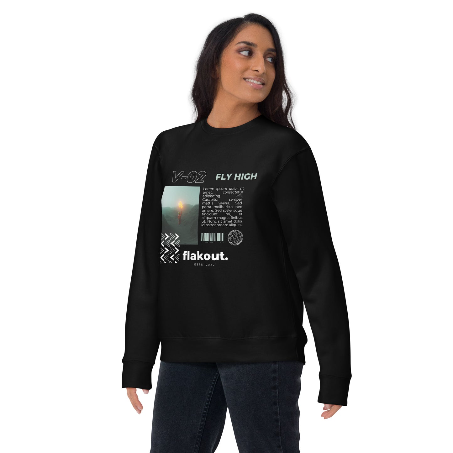 Fly High Voyager Sweatshirt - FLAKOUT