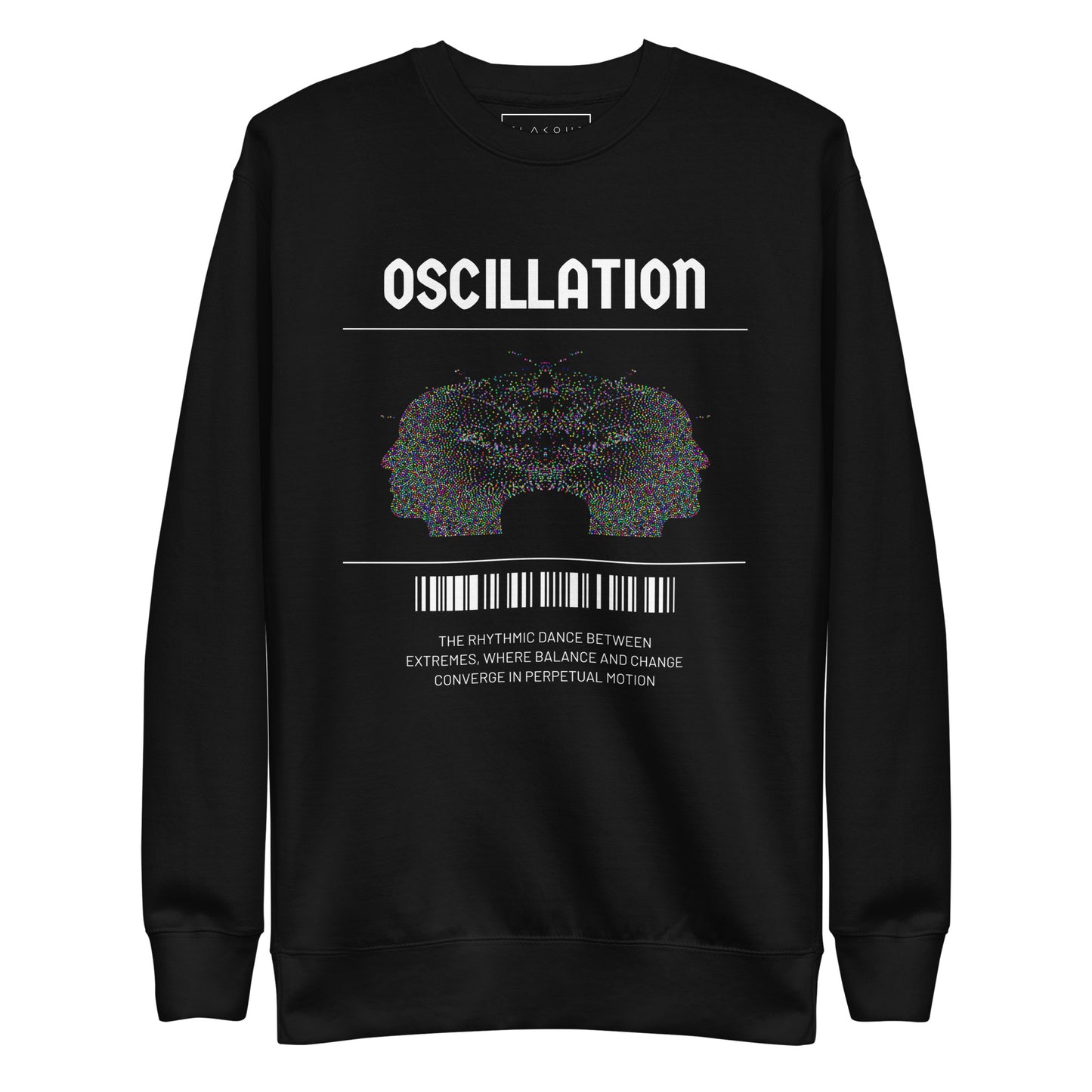 Oscillation Unisex Fleece Sweatshirt - FLAKOUT