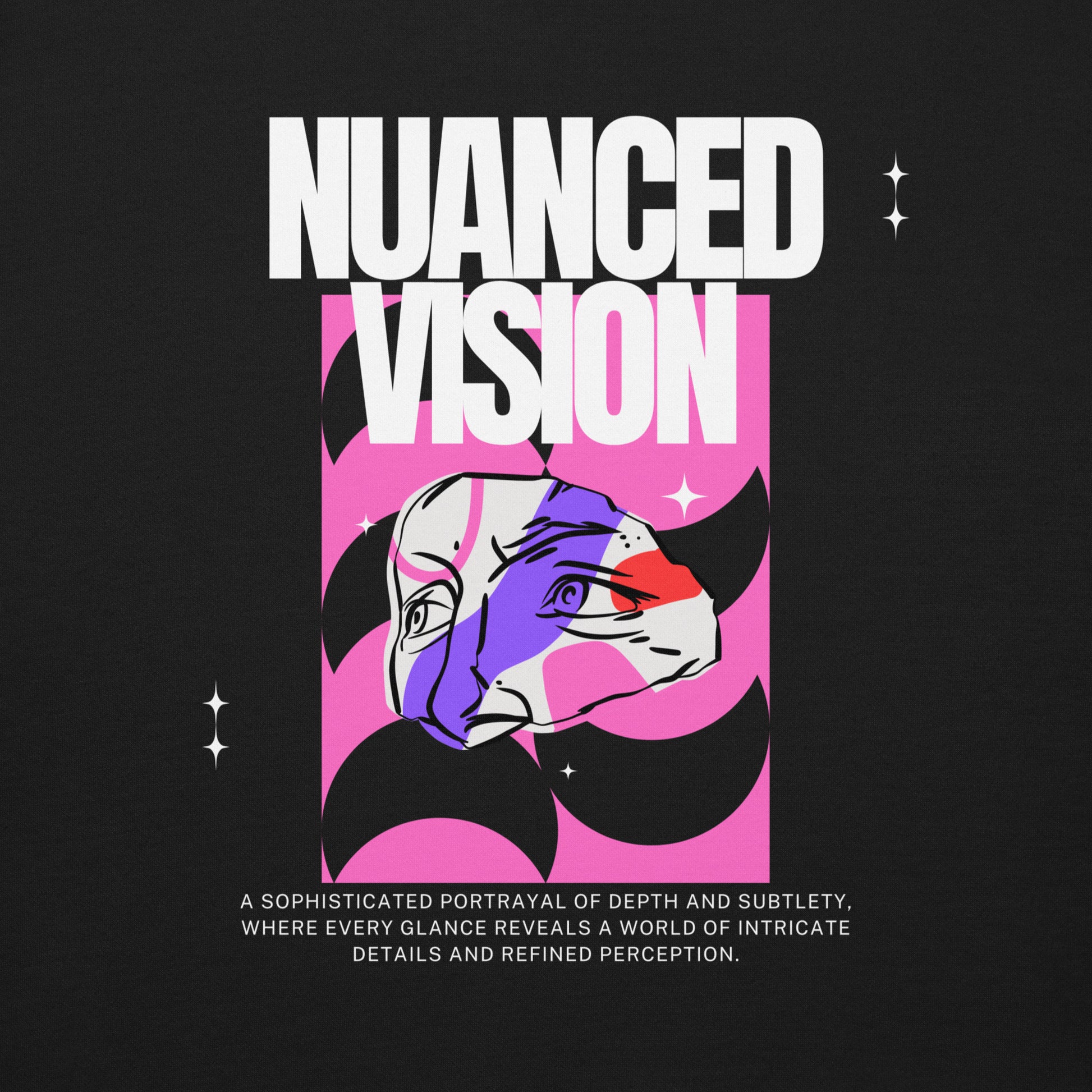 Nuanced Vision Unisex Fleece Sweatshirt - FLAKOUT