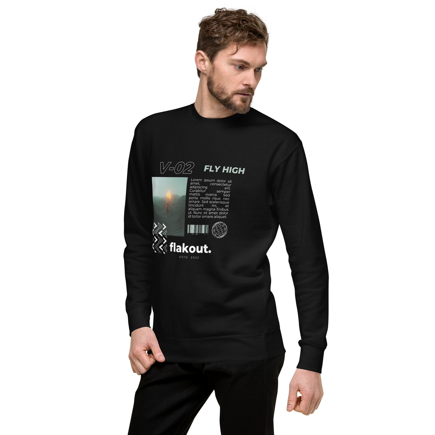 Fly High Voyager Sweatshirt - FLAKOUT