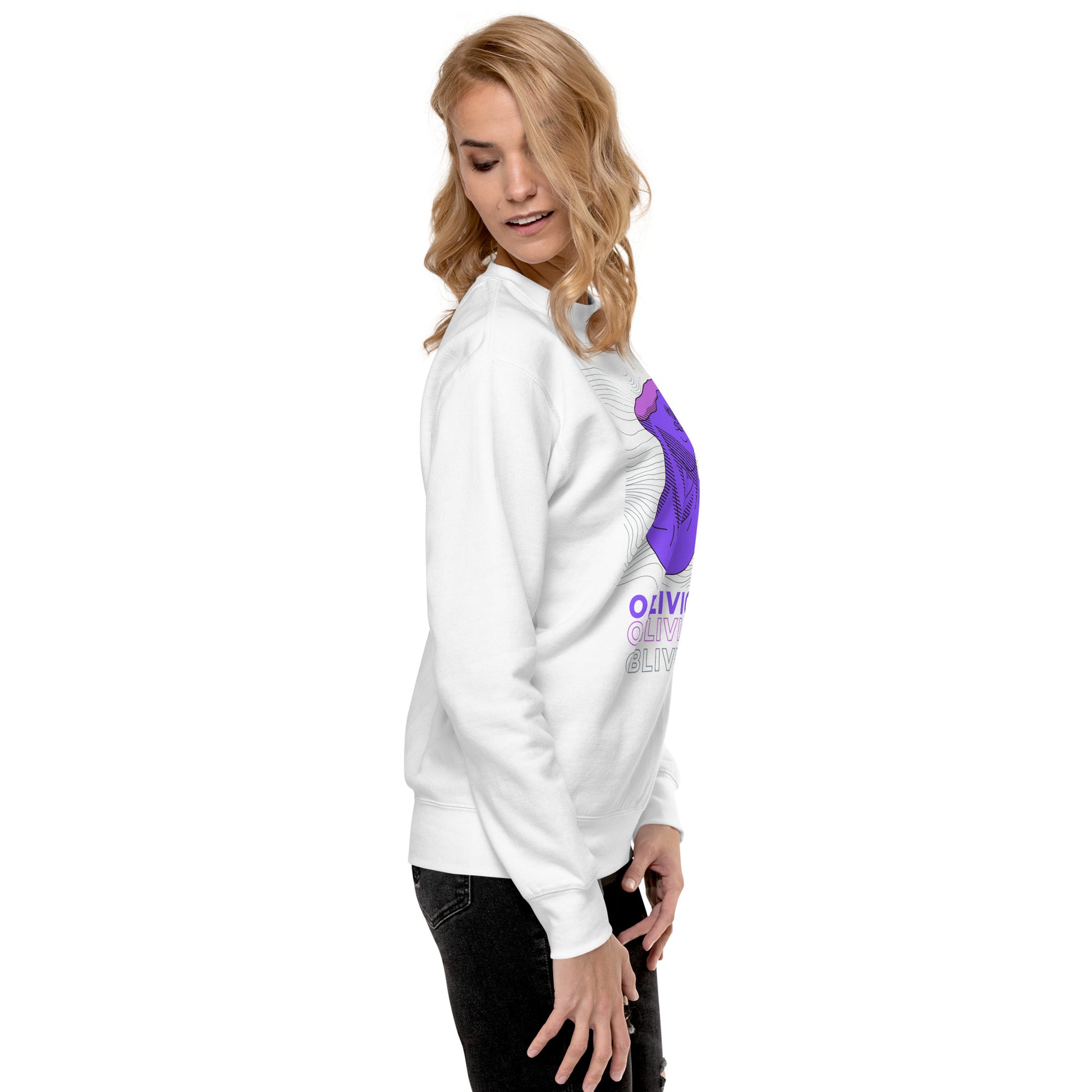 Violet Veil Of Oblivion Sweatshirt - FLAKOUT