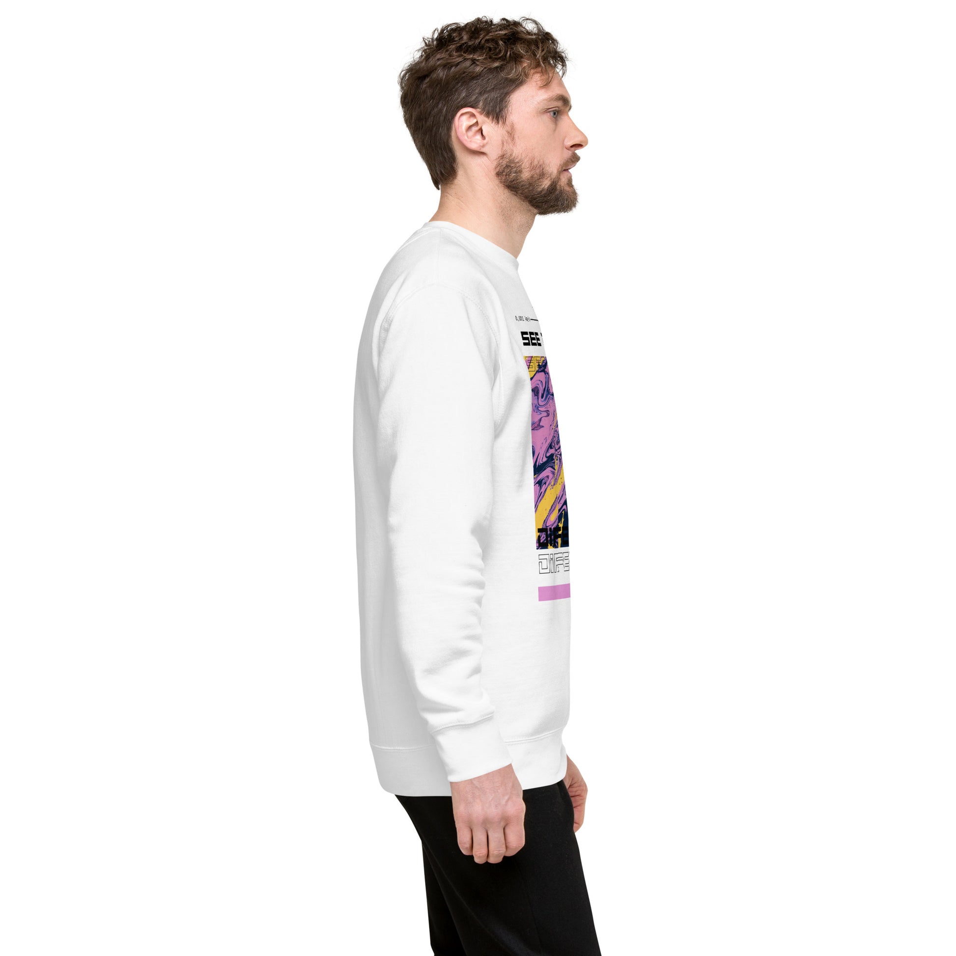 Divergent Horizon See The World Differently Sweatshirt - FLAKOUT