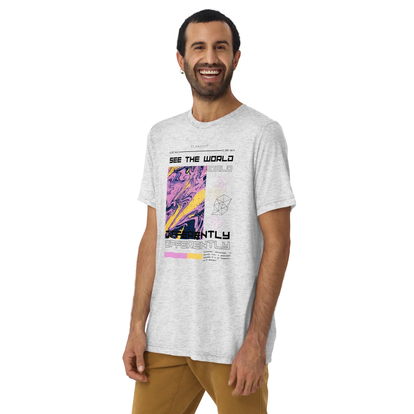 Divergent Horizon See The World Differently T-shirt - FLAKOUT