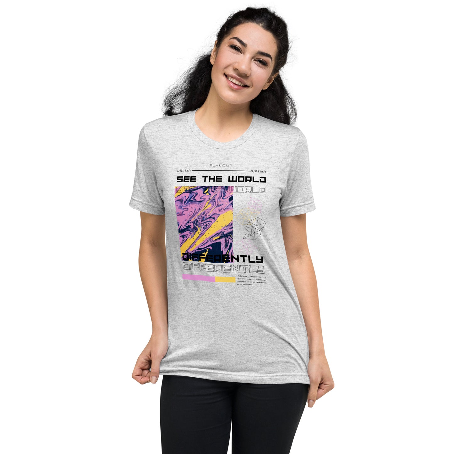 Divergent Horizon See The World Differently T-shirt - FLAKOUT