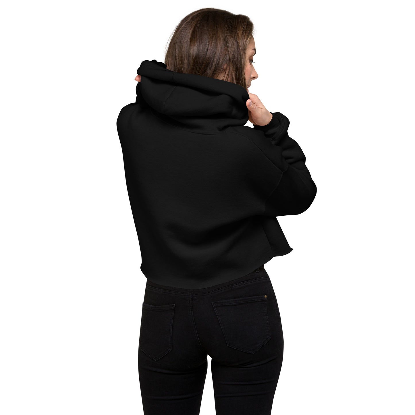 Women's Crop Hoodie Astronaut - FLAKOUT