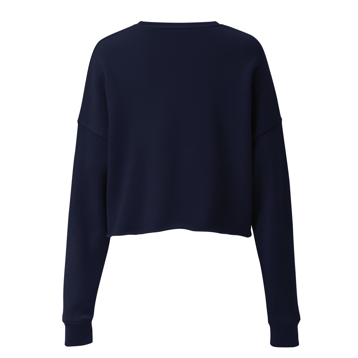 Nebuluxe Brilliance Women's Crop Sweatshirt - Navy - FLAKOUT