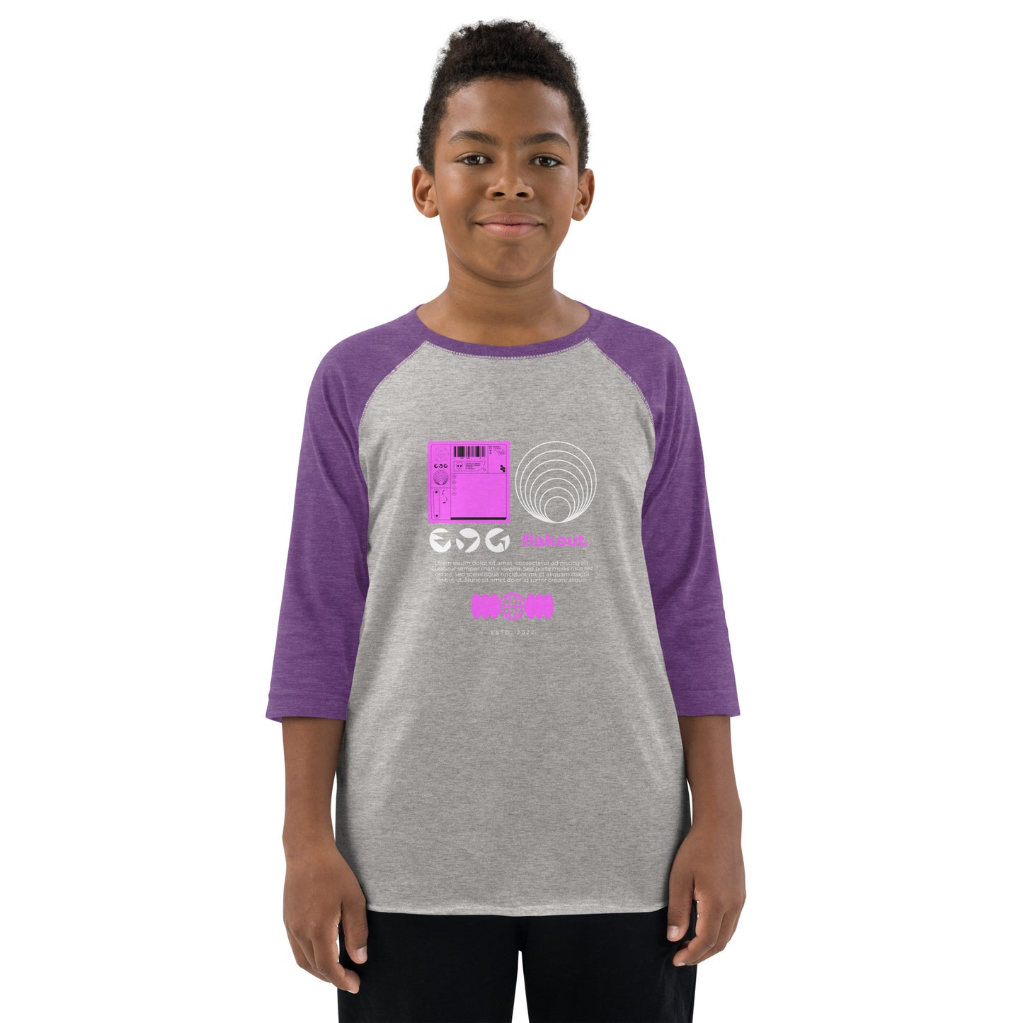 Kid's Long Sleeve Shirt flakout. - FLAKOUT