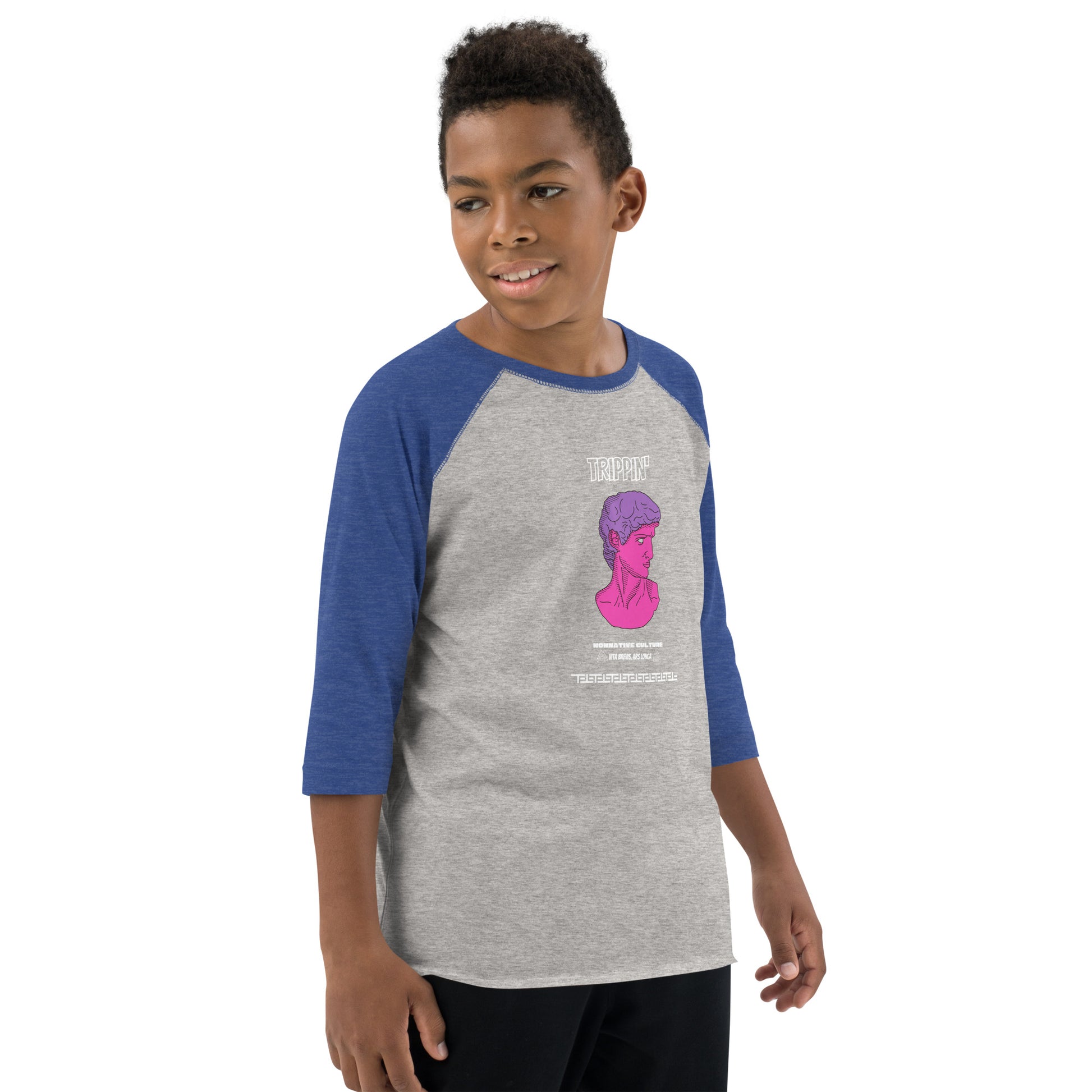 Nonnotine Dreamscape Trippin Kid's Long Sleeve Shirt - FLAKOUT