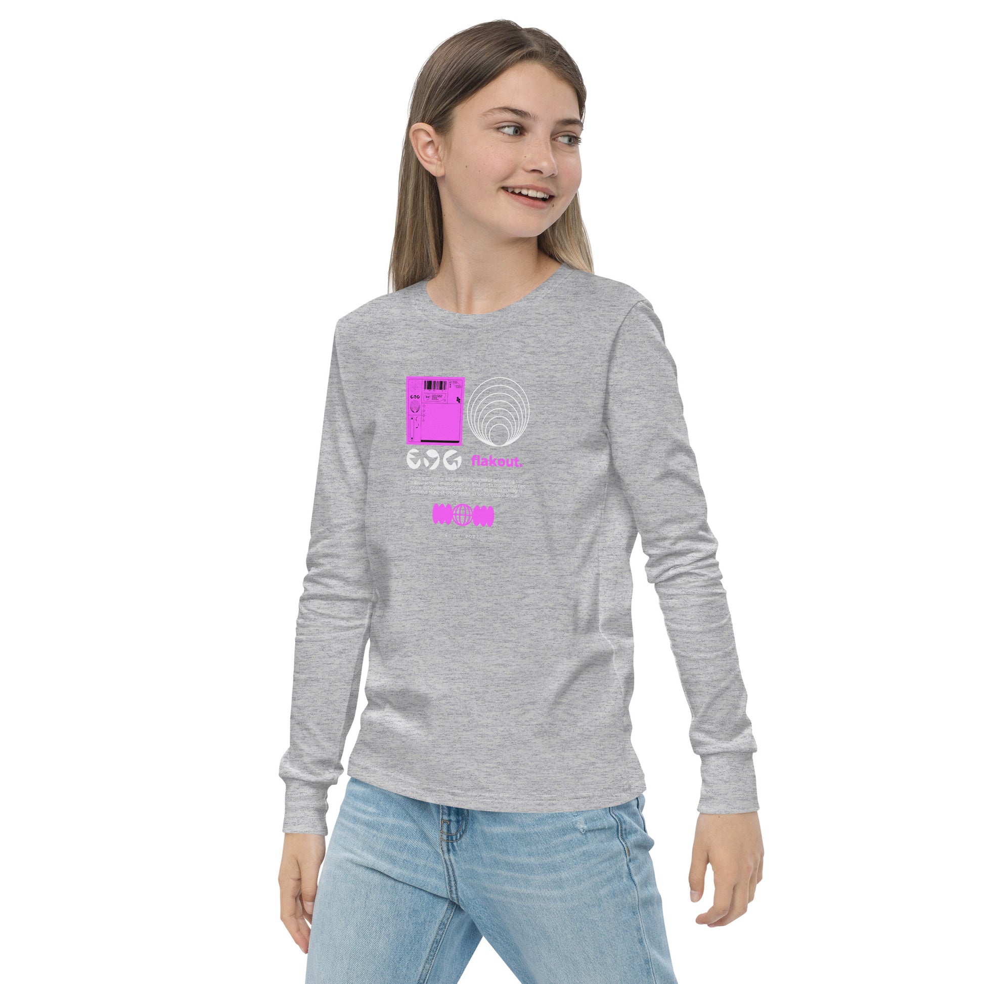 Kid's Long Sleeve Shirt Flakout. - FLAKOUT