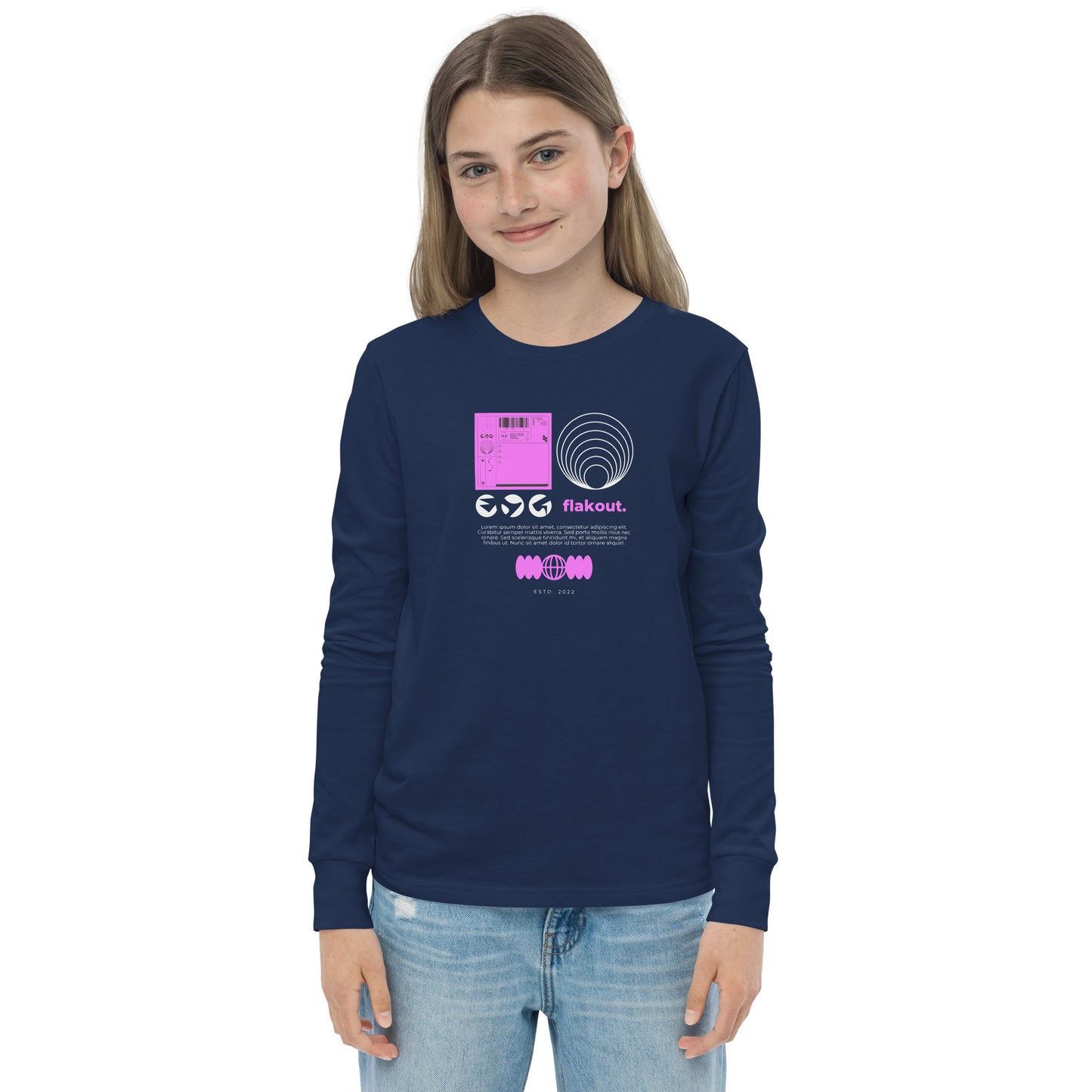 Kid's Long Sleeve Shirt Flakout. - FLAKOUT