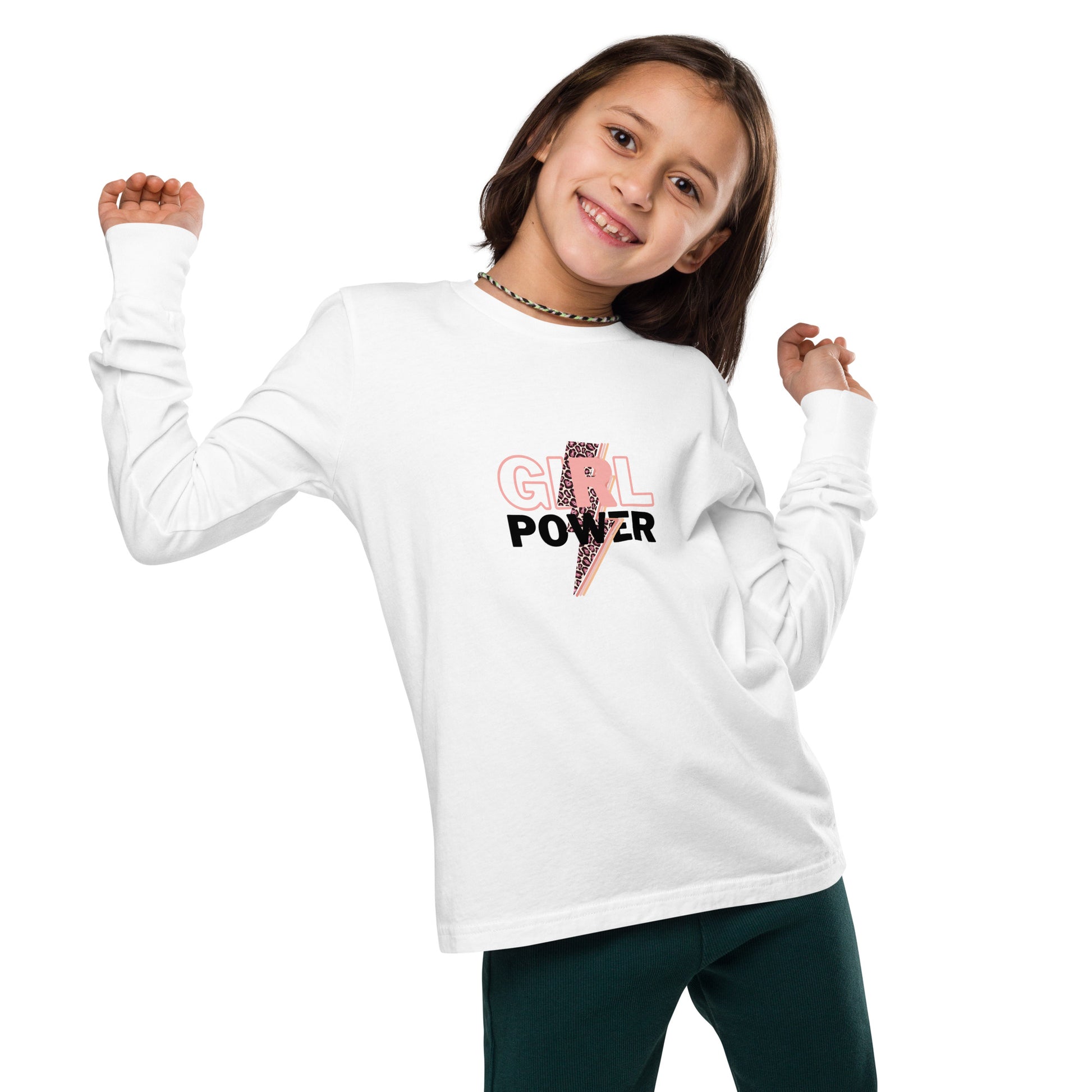 Queenly Girl Power Rebellion Girl's Long Sleeve Shirt - FLAKOUT