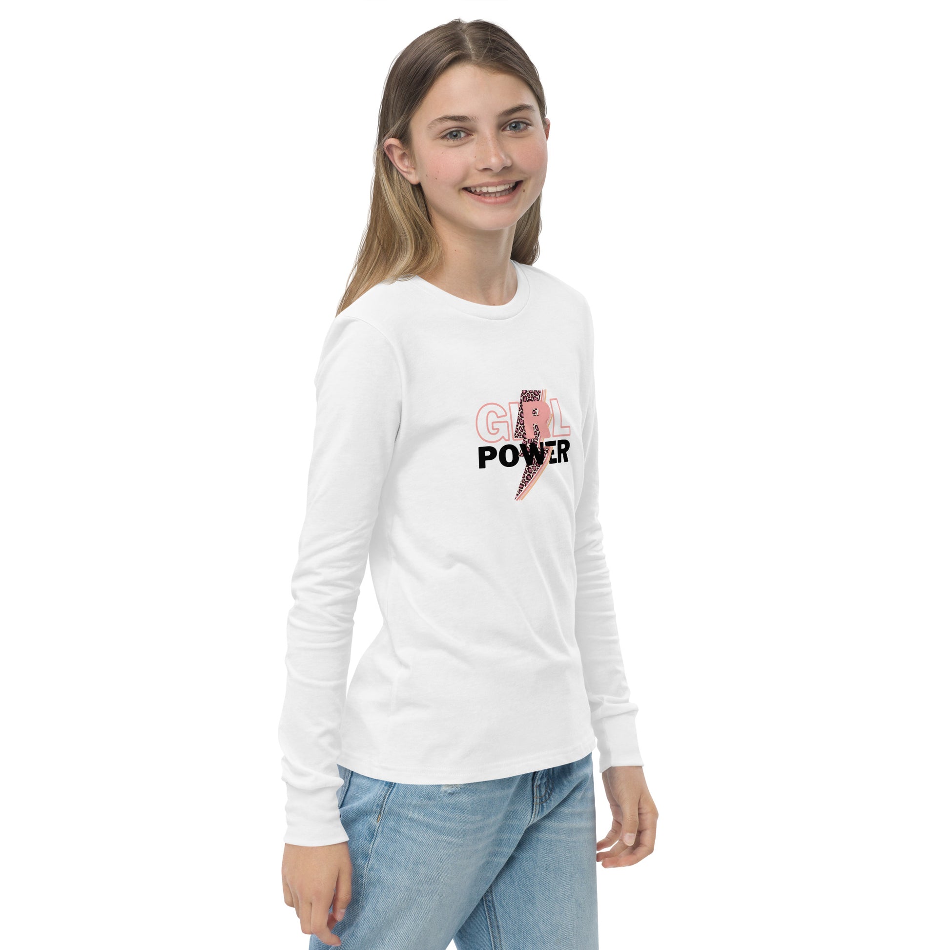 Queenly Girl Power Rebellion Girl's Long Sleeve Shirt - FLAKOUT