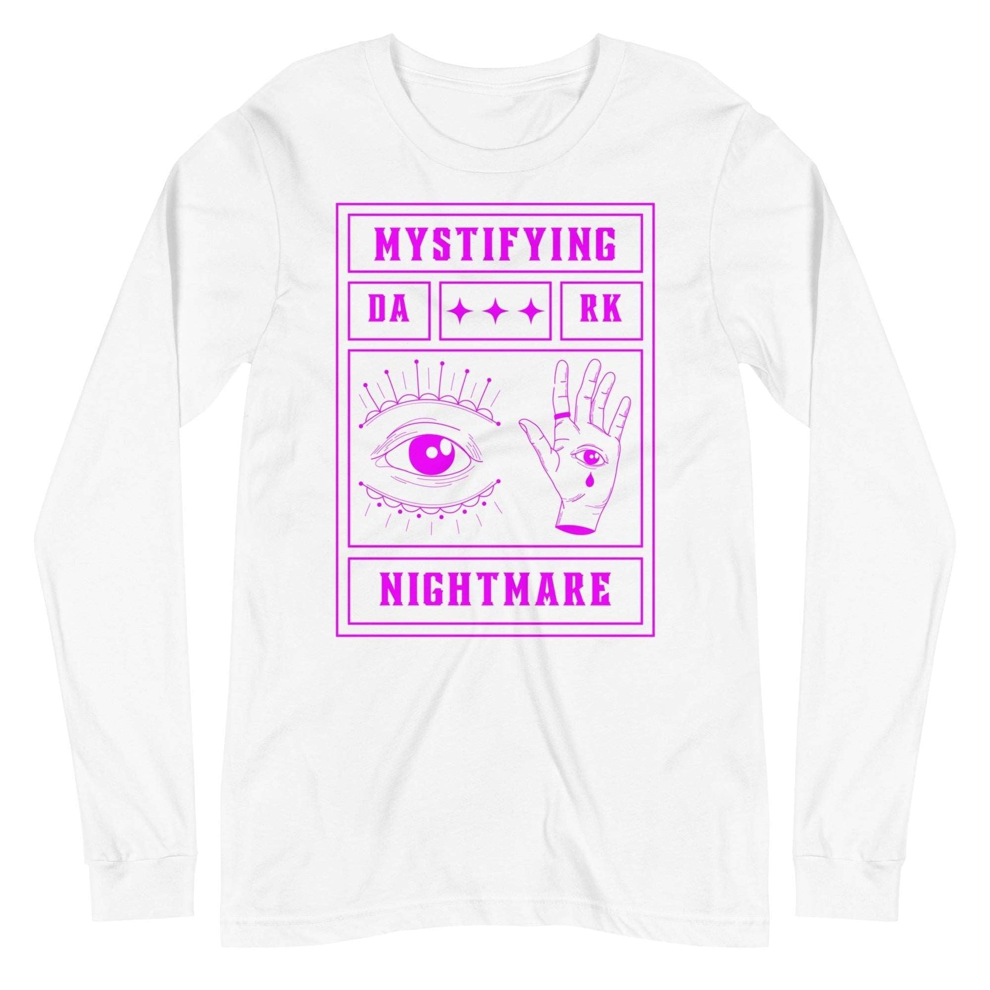 Mystifying Nightmare Shadowy Enigma Long Sleeve Tee - FLAKOUT