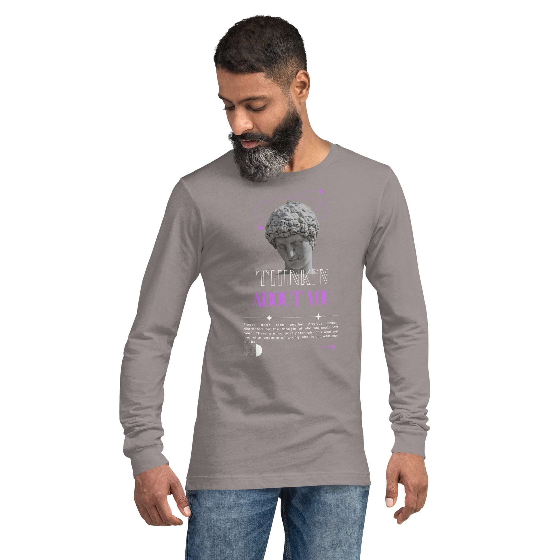 Mindfully Thinki'n About You Long Sleeve Tee - FLAKOUT