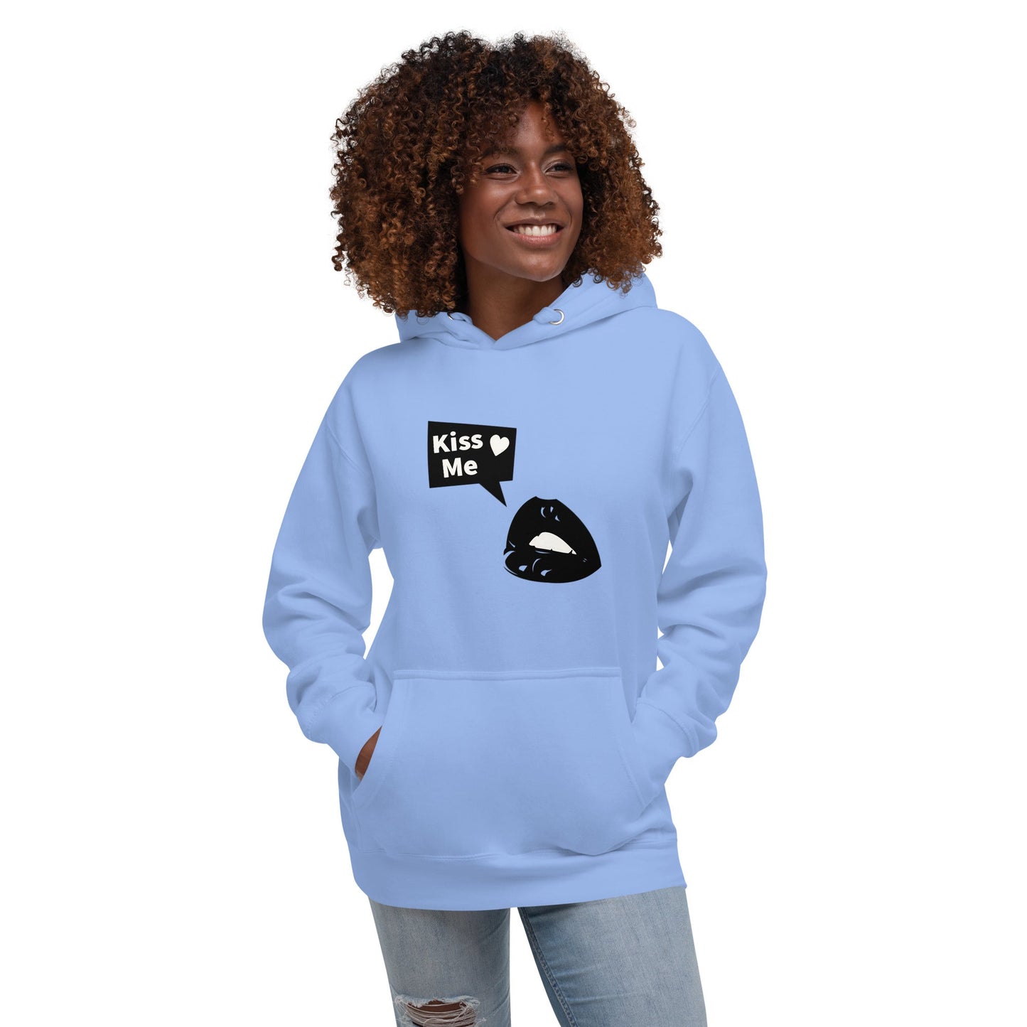 Sweet Talker Kiss Me Women's Hoodie - FLAKOUT