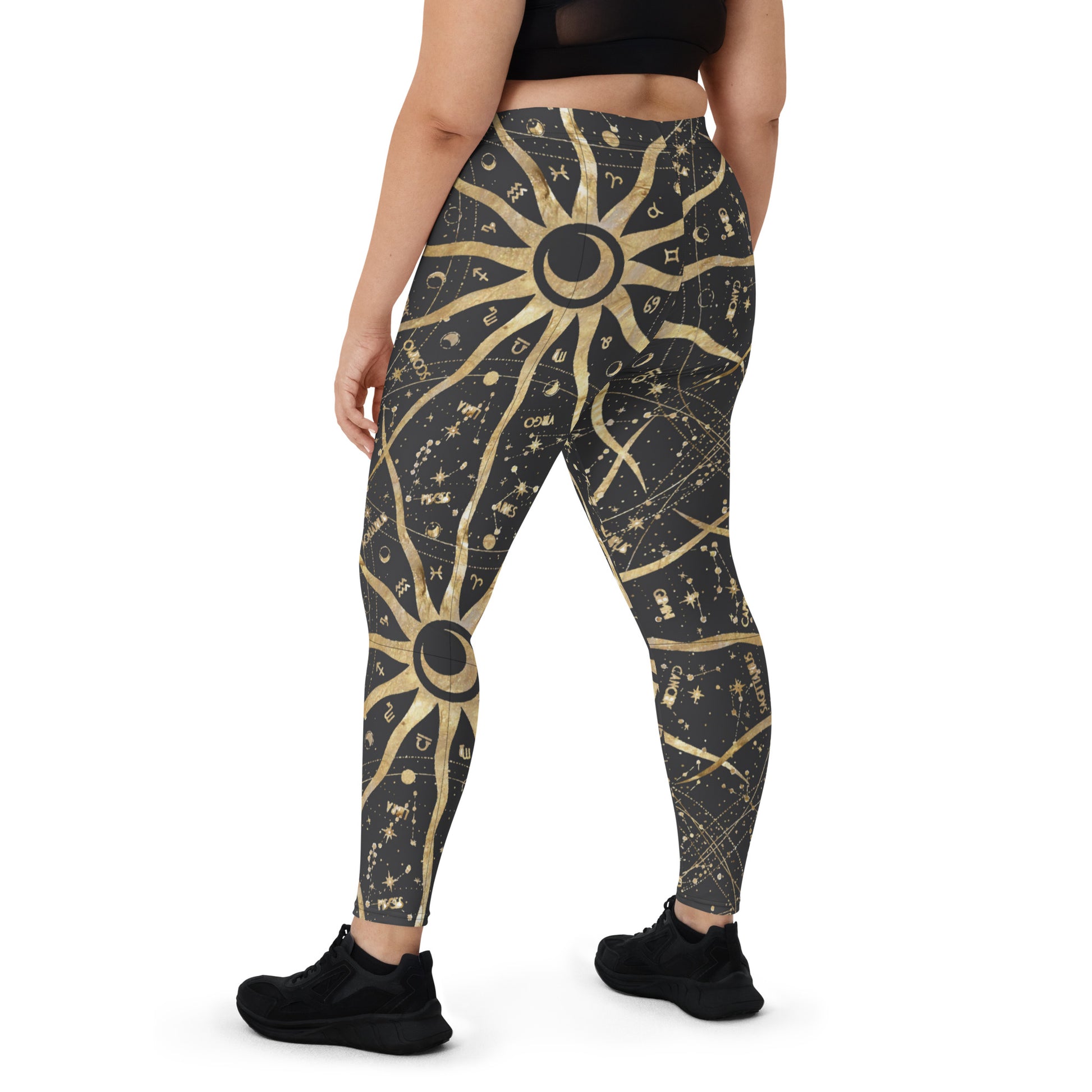 Women's Leggings Ancient Sun - FLAKOUT