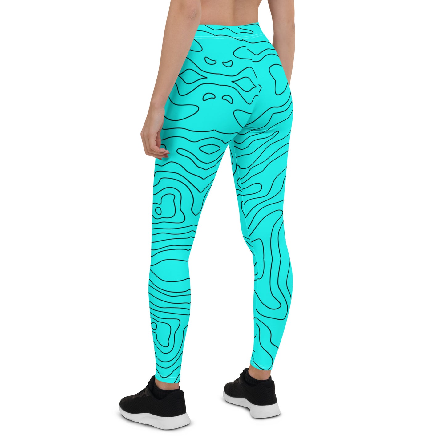 Blue Abyss Women's Leggings - FLAKOUT