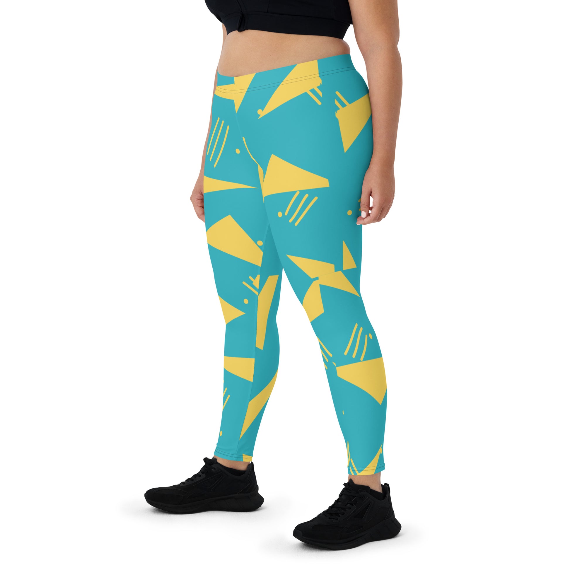 Women's Leggings Triangles - FLAKOUT