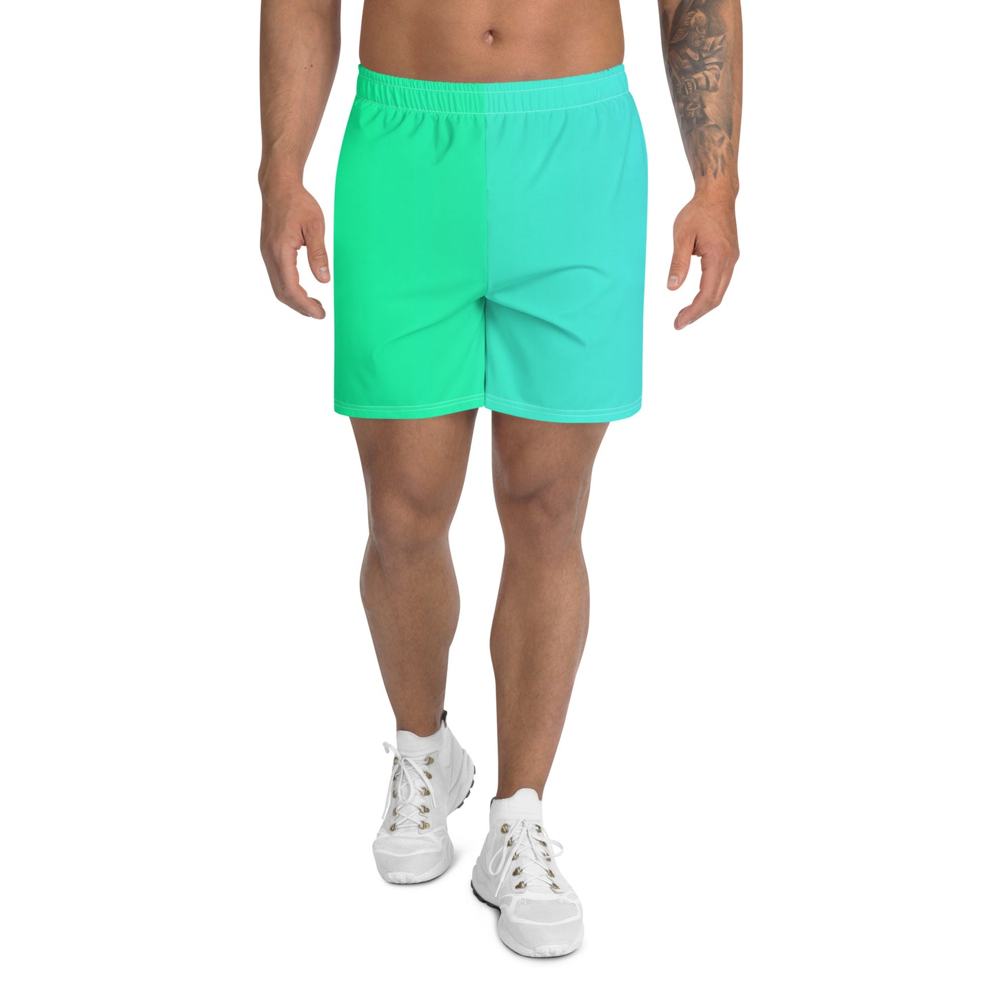 Breath Of Blue Men's Athletic Shorts - FLAKOUT