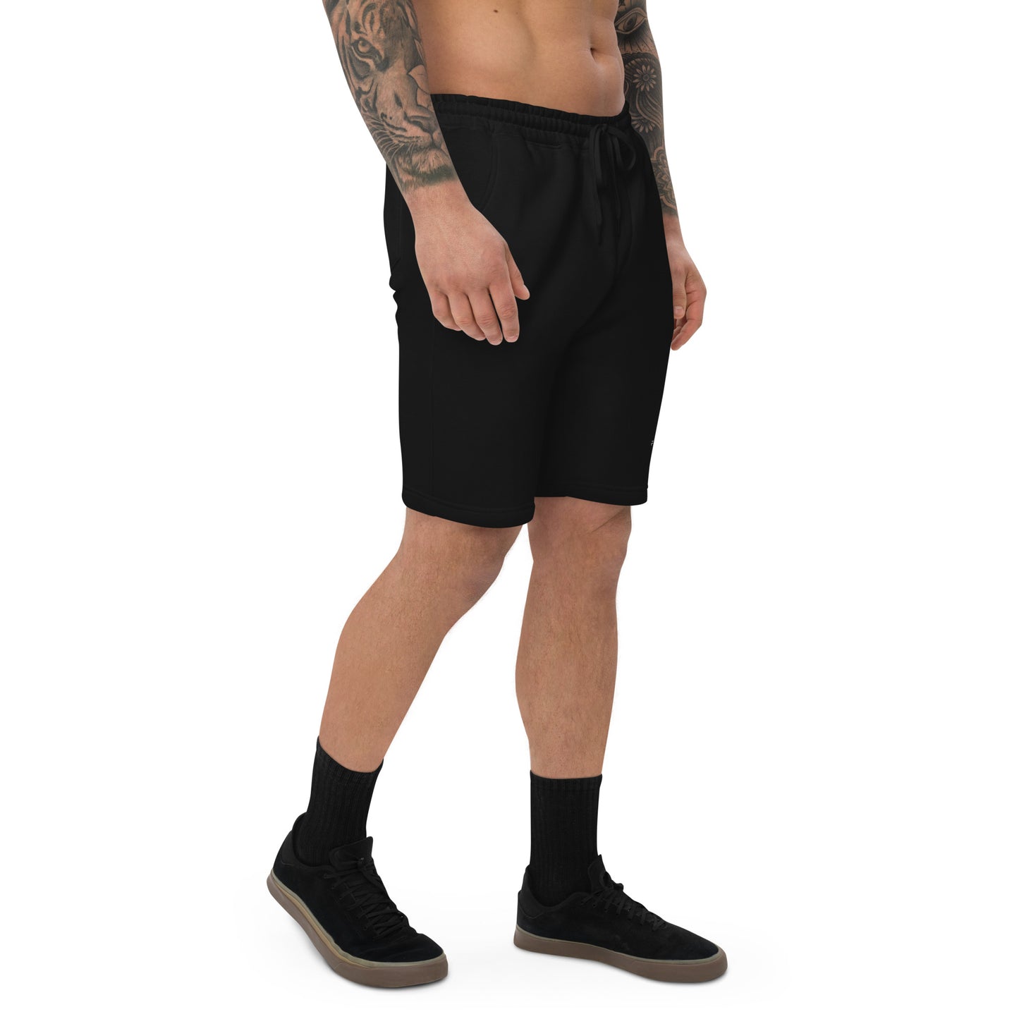 Men's Fleece Shorts Embroidered Logo - FLAKOUT