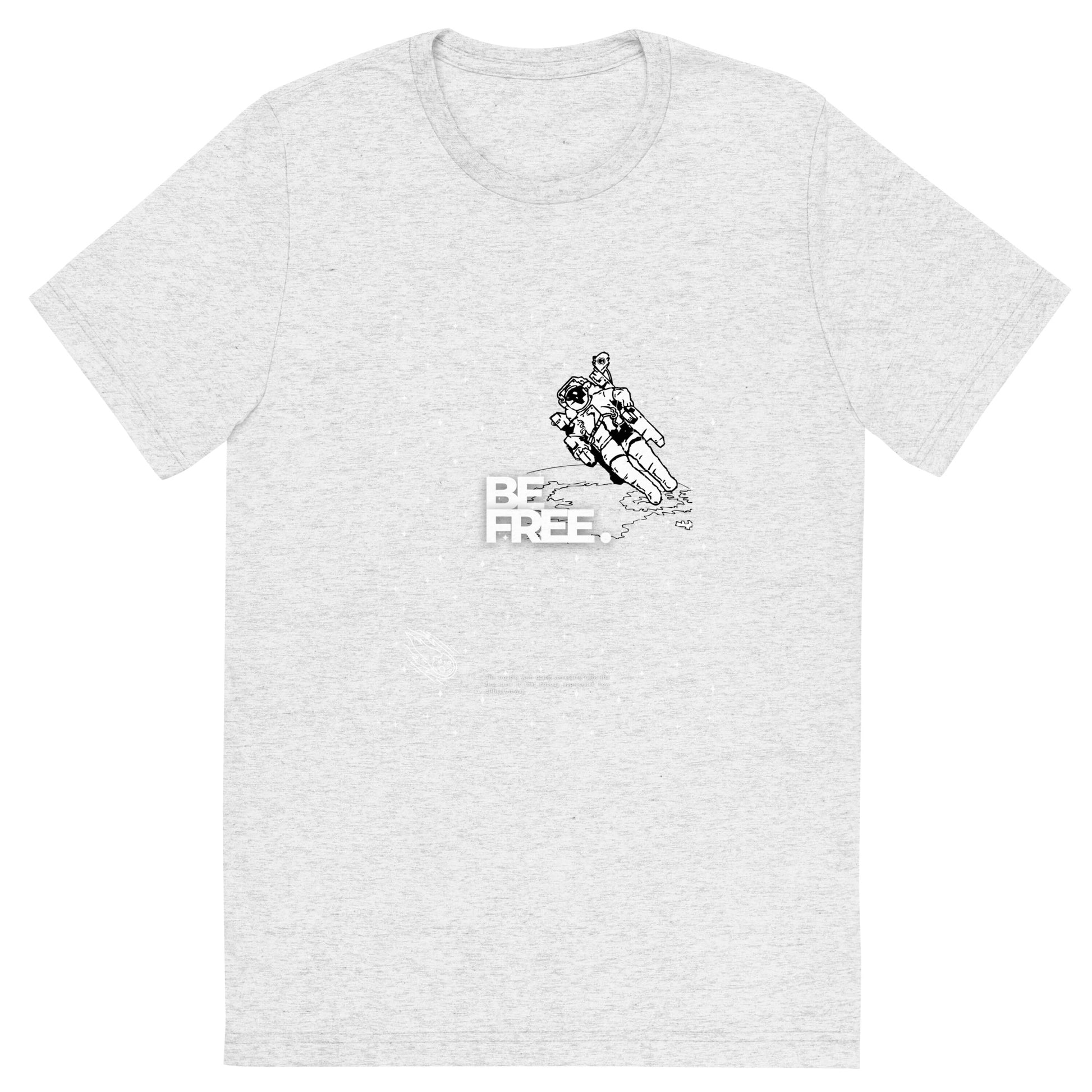 Be Free On Outer Orbit T-shirt - FLAKOUT