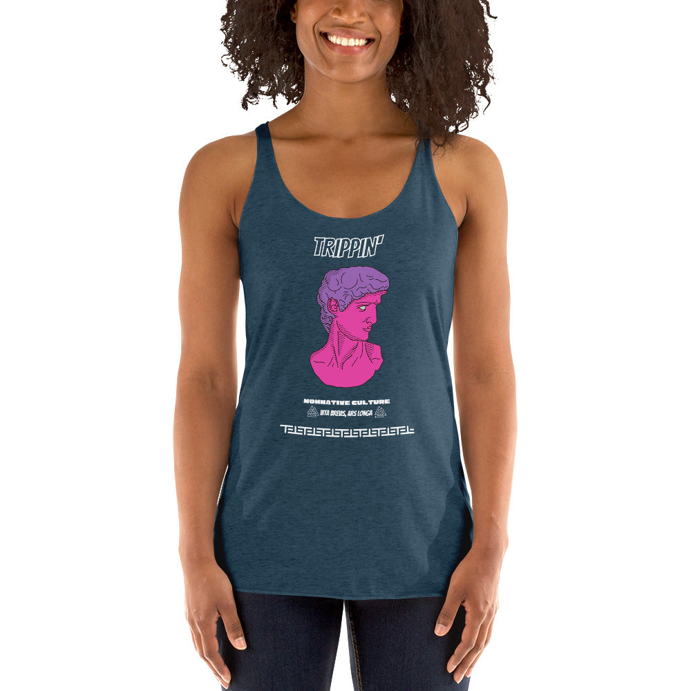 Nonnotine Dreamscape Trippin Women's Racerback Tank - FLAKOUT