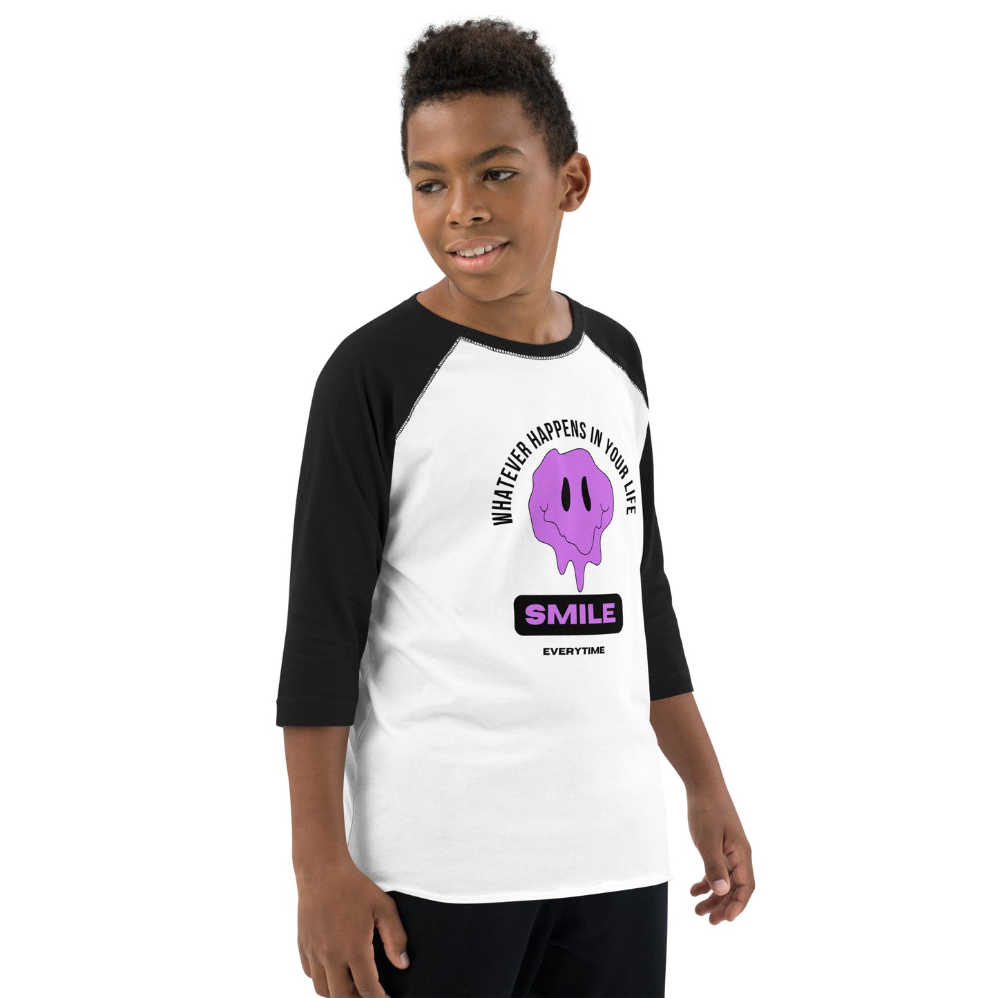 Smile Radiance Kid's Long Sleeve Shirt - FLAKOUT